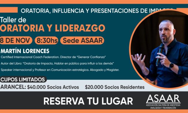 TALLER DE ORATORIA Y LIDERAZGO